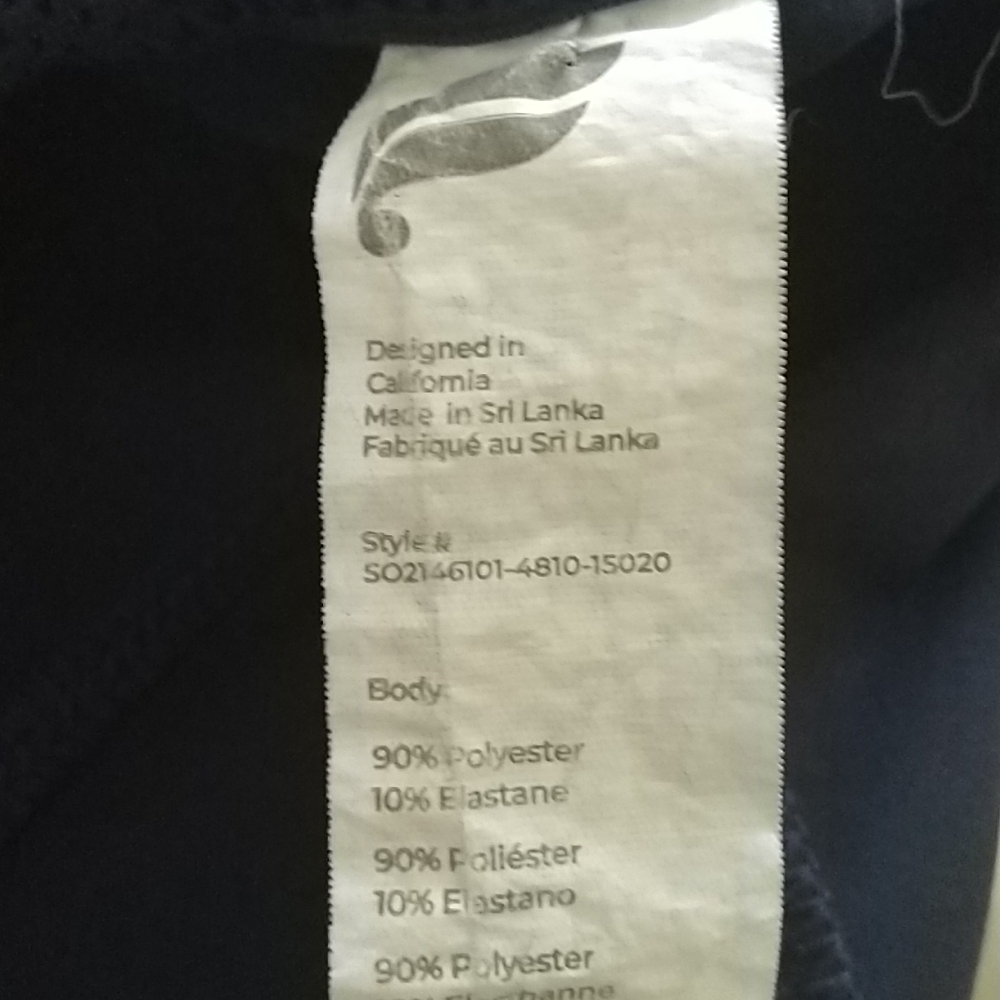 Fabletics men's fundamental navy athletic shorts pockets sz S - Picture 8 of 8
